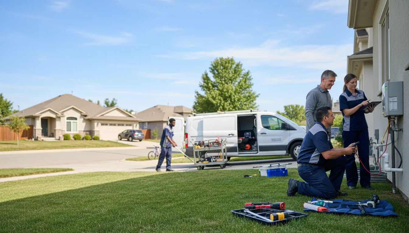 Tankless water heater service in Fowlerton, IN